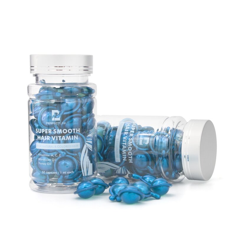 Hair Serum Capsule Manufacturer - Custom Hair Repair Argan Oil Vitamin Capsule