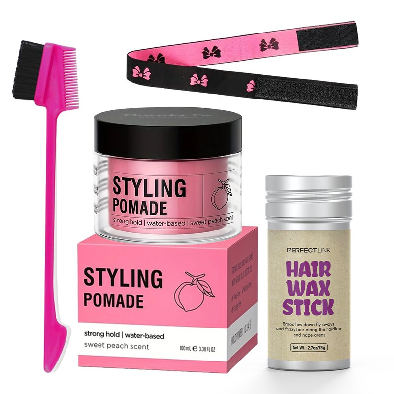 Hair Wax Stick Manufacturer - Wholesale Travel Size Edge Control with Brush