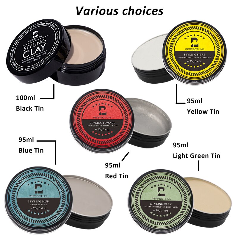Hair Clay Manufacturer - Fashion Strong Hold Matte Hair Wax Mud