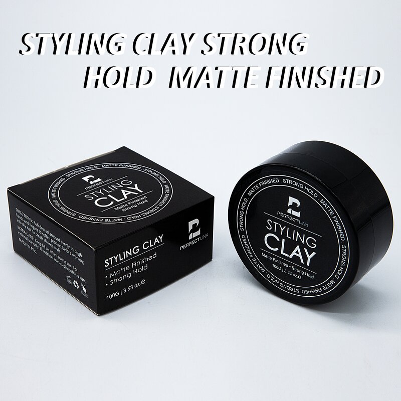 Hair Clay Manufacturer - Fashion Strong Hold Matte Hair Wax Mud