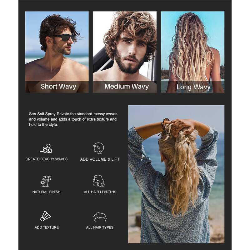 Sea Salt Spray Manufacturer - Private Label Custom UV Protectant Spray