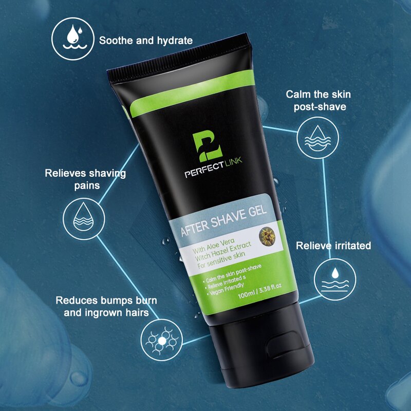 After Shave Gel Manufacturer - Aloe Vera Witch Hazel for Bumps