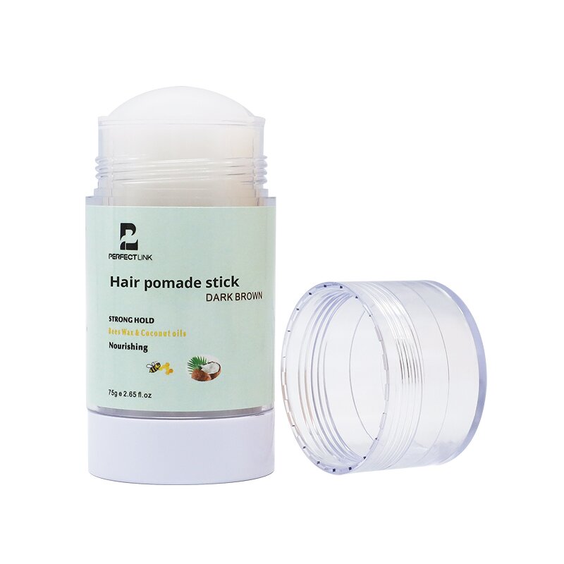 Hair Wax Stick Manufacturer - OEM Strong Hold Nourishing Dark Brown Pomade