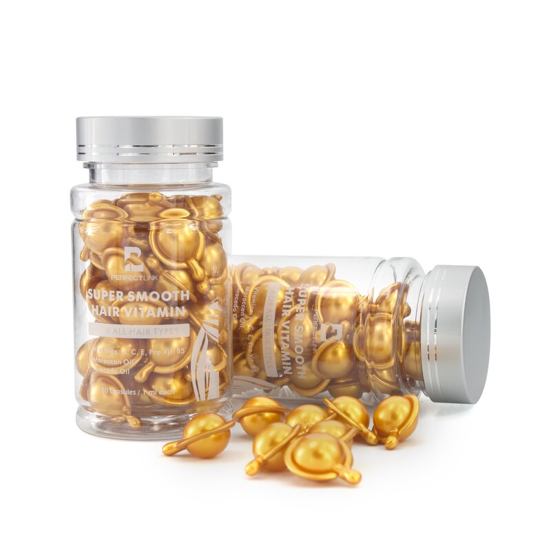 Hair Serum Capsule Manufacturer - Custom Hair Repair Argan Oil Vitamin Capsule