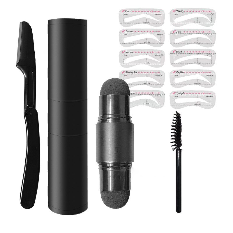 Hair Loss Concealer Manufacturer - Professional Waterproof Eyebrow Stamp Kit