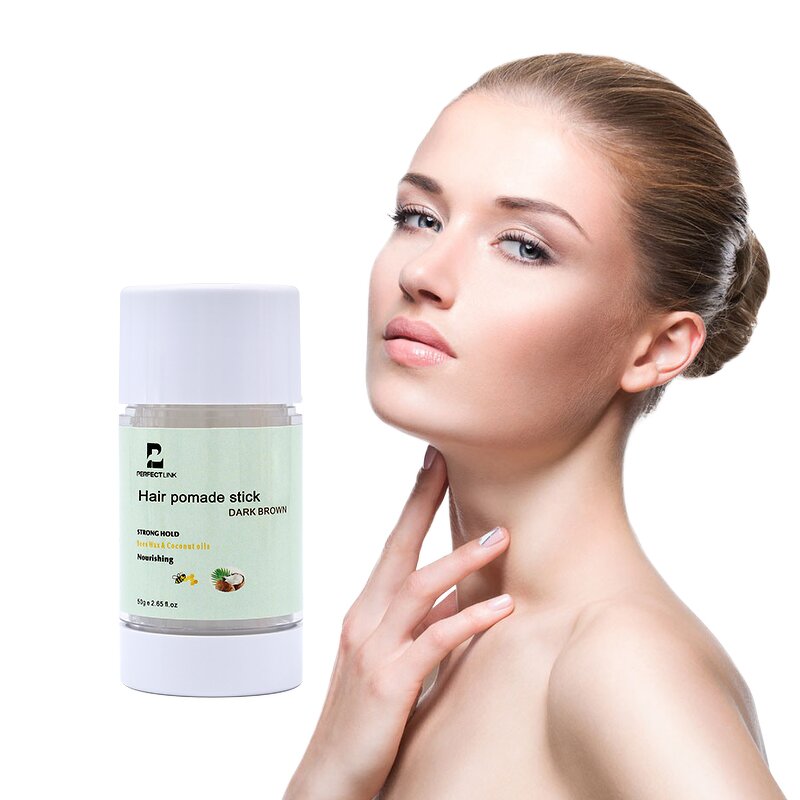 Hair Wax Stick Manufacturer - OEM Strong Hold Nourishing Dark Brown Pomade