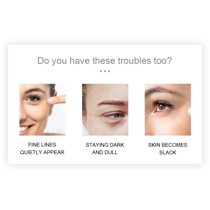 Eye Cream Manufacturer - Factory Direct Retinol Collagen Bags Removal