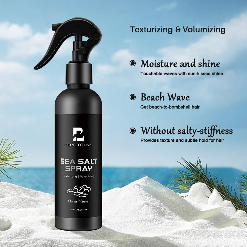 Sea Salt Spray Manufacturer - Wholesale 180ml Natural Kelp Aloe Vera