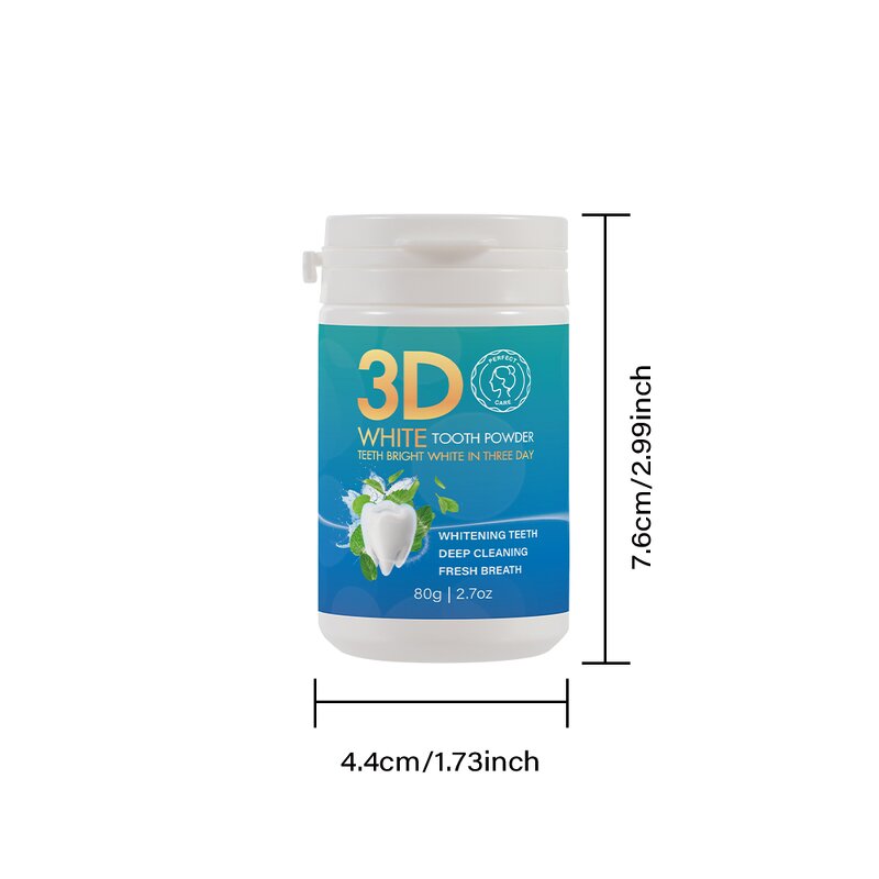 Teeth Whitening Powder Manufacturer - Private Label Natural Mint Cleaning Powder