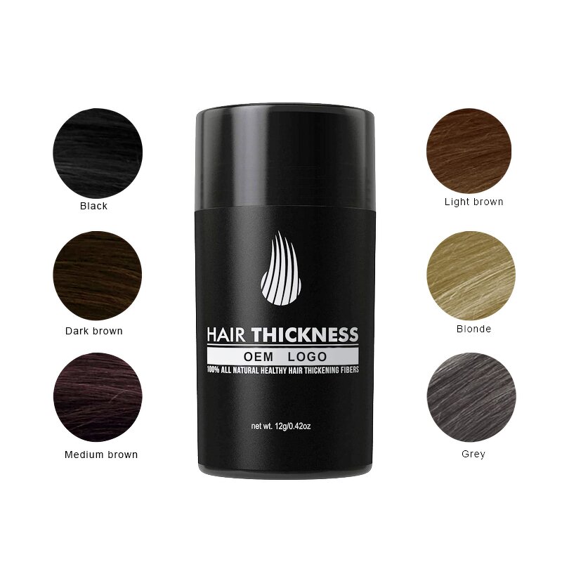 Hair Building Fiber Manufacturer - OEM/ODM Organic Vegan Keratin Powder