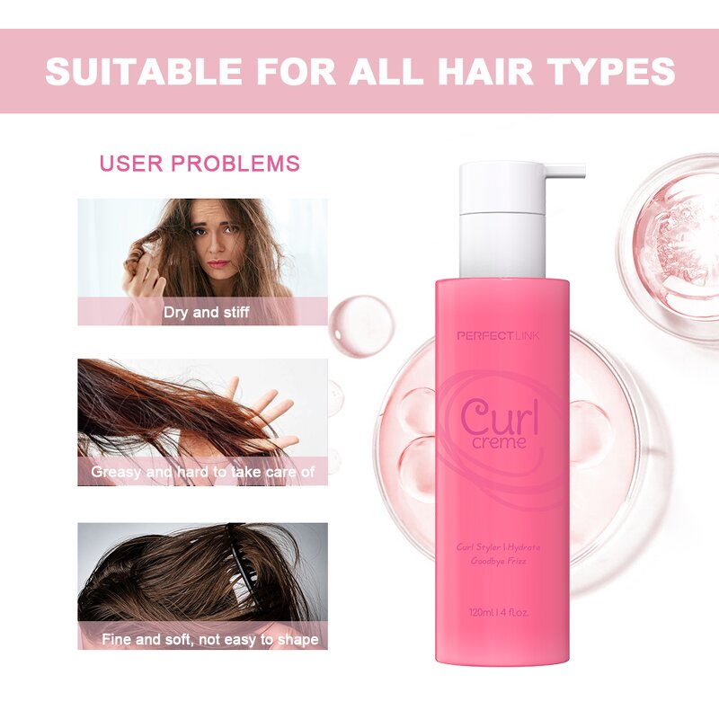 Hair Curl Cream Manufacturer - Private Label Nature Moisturizing Curl Activator
