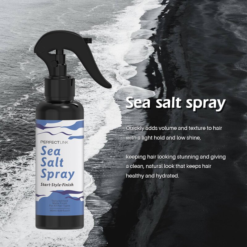Sea Salt Spray Manufacturer - Private Label Organic Light Hold Texturizing