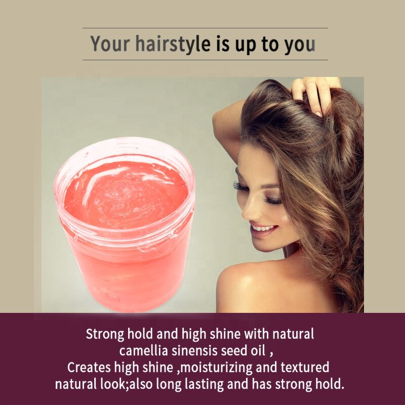 Edge Control Pomade Manufacturer - Wholesale 48 Hours Strong Hold Styling Gel