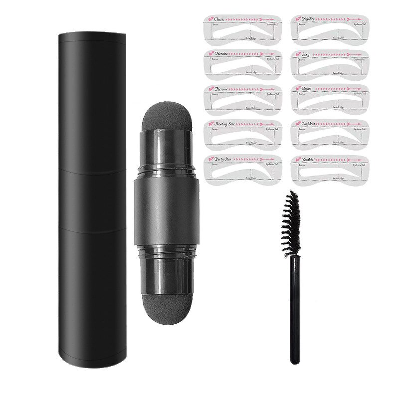 Hair Loss Concealer Manufacturer - Professional Waterproof Eyebrow Stamp Kit