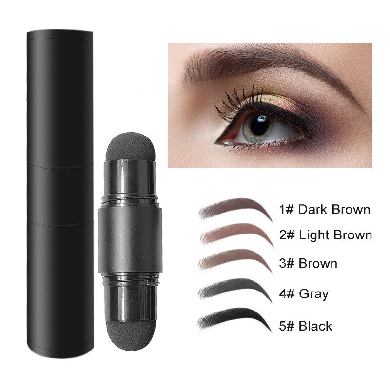 Hair Loss Concealer Manufacturer - Professional Waterproof Eyebrow Stamp Kit