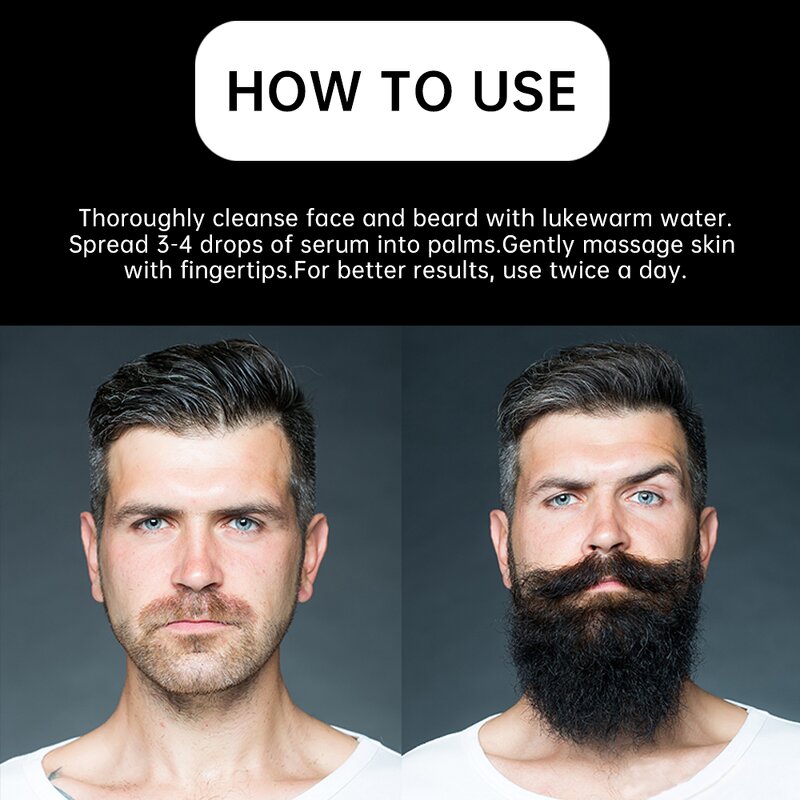 Beard Growth Kit Manufacturer - Private Label with Chinese Herbal Extracts