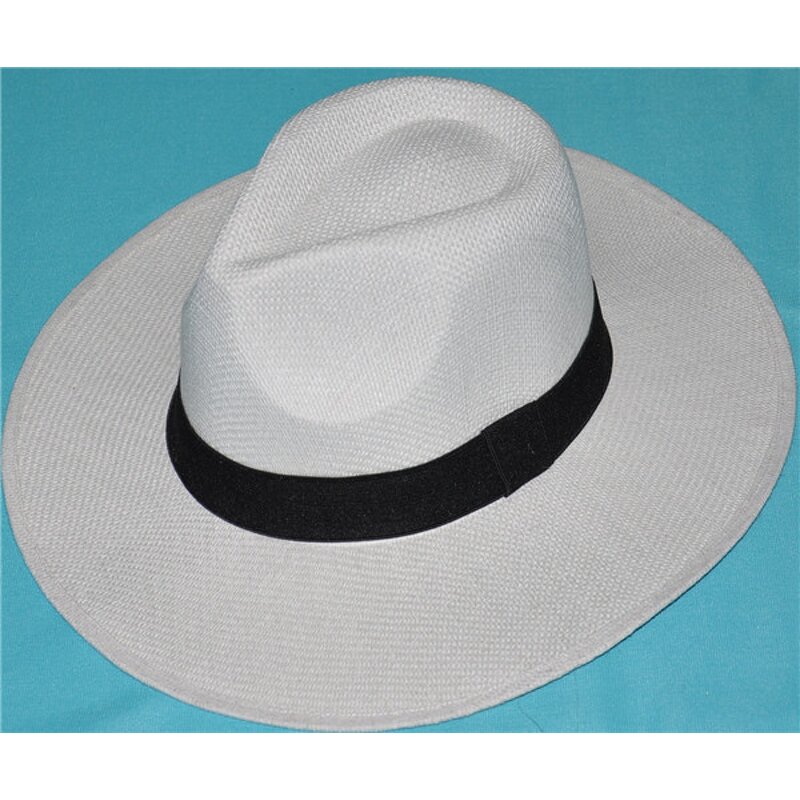 Straw Panama Fedora Factory - OEM Direct Wholesale Unisex Custom Logo Plain Recycled