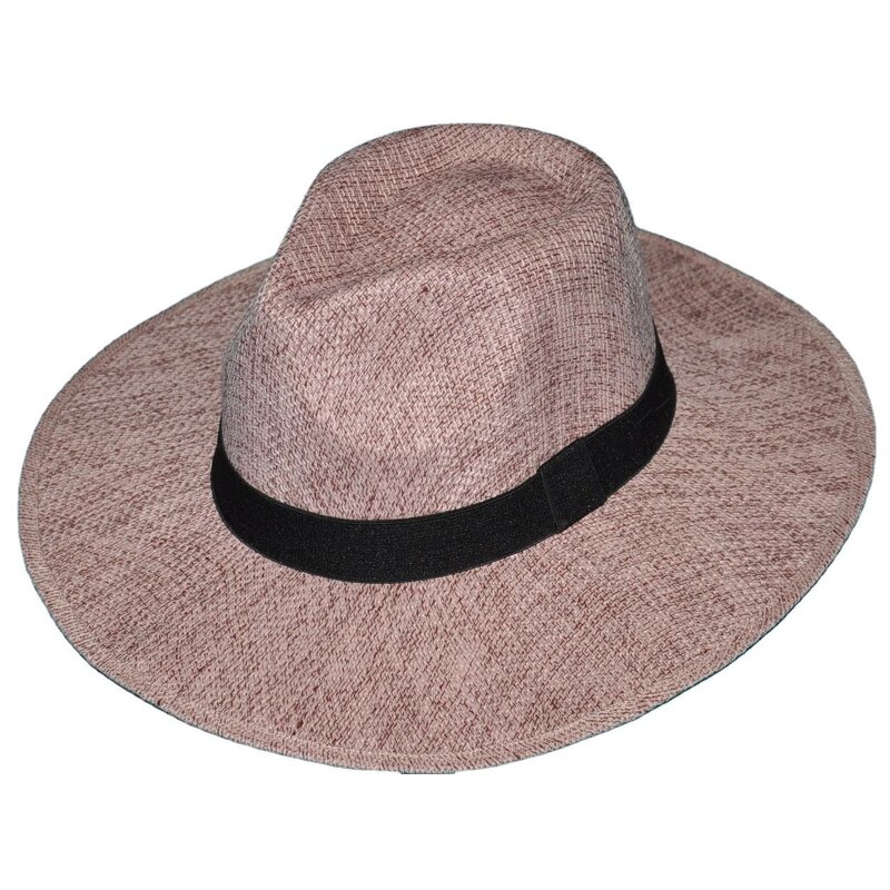 Recycled Paper Straw Hat Factory - OEM Wholesale Custom Women's Wide Brim Summer Floppy