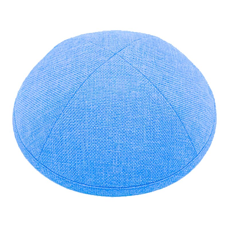 Knitted Kippah Cap Factory - OEM Jewish Muslim Embroidery Logo Velvet Suede Yarmulke