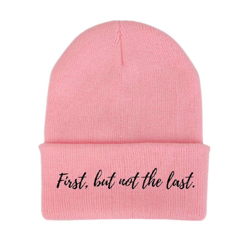 Winter Knitted Hat Factory - OEM Unisex Customized Vintage Embroidered Letter Solid Color Thermal
