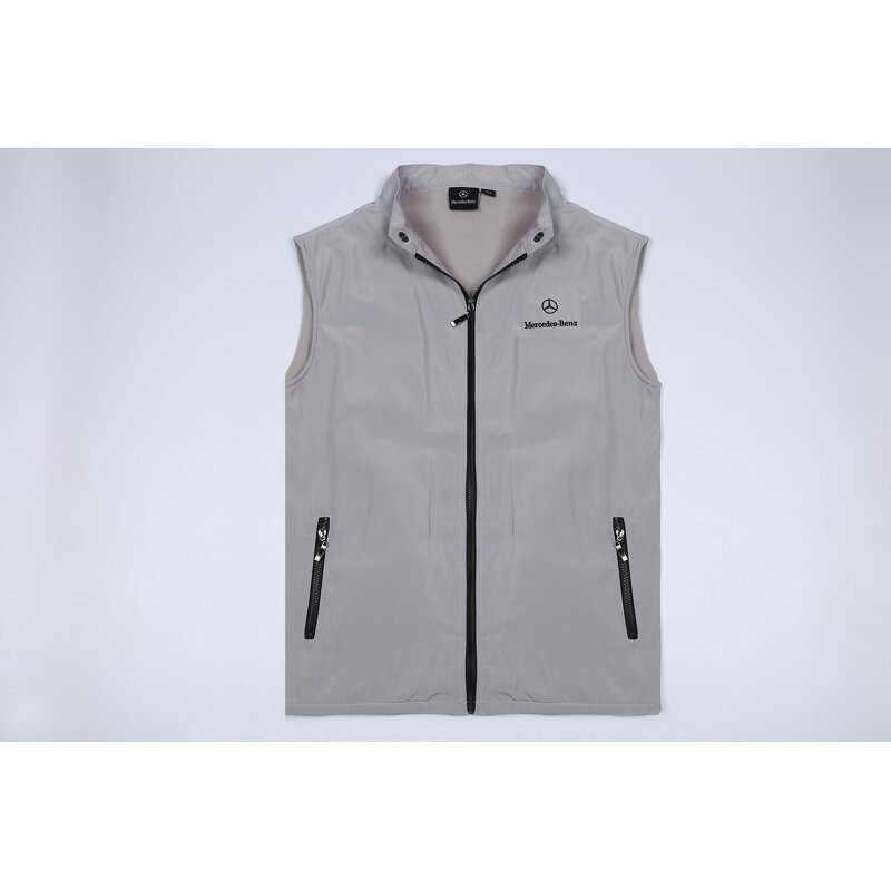 Men's Work Vest Factory - OEM Customizable Breathable Multi-Pockets Casual V-Neck Cotton for Outdoor