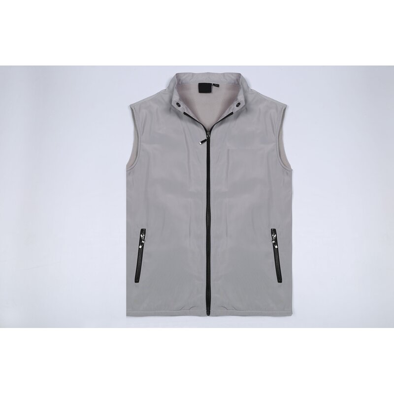 Men's Work Vest Factory - OEM Customizable Breathable Multi-Pockets Casual V-Neck Cotton for Outdoor