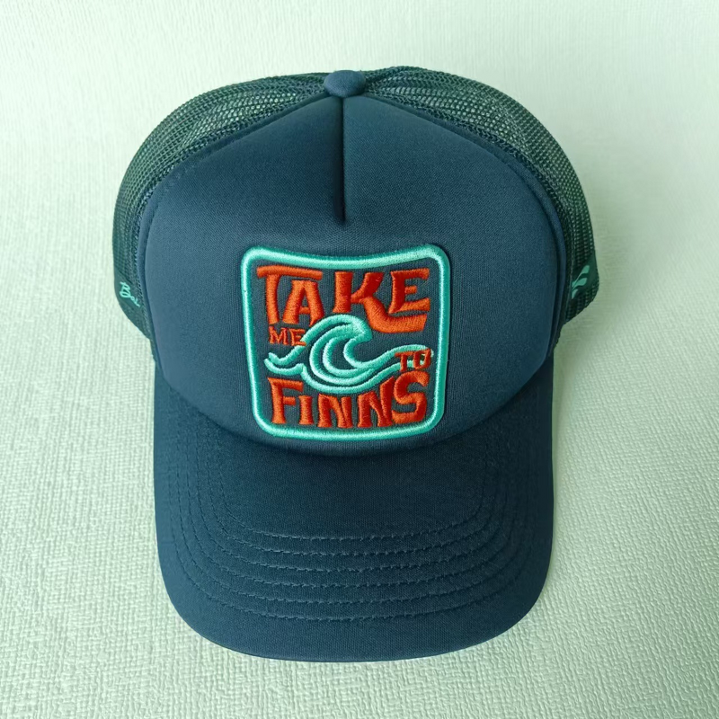 Summer Trucker Hat Factory - OEM Unisex 3D Embroidered Women's Fashion Mesh Soft Top Quick-Dry Custom Advertising