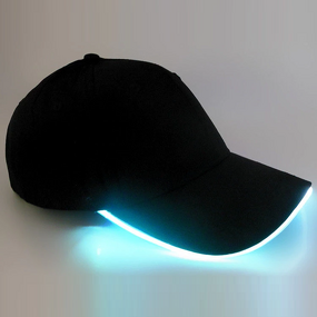 LED Light Flash Baseball Cap Factory - OEM Hot Selling Unisex Hand Embroidered Character Personality