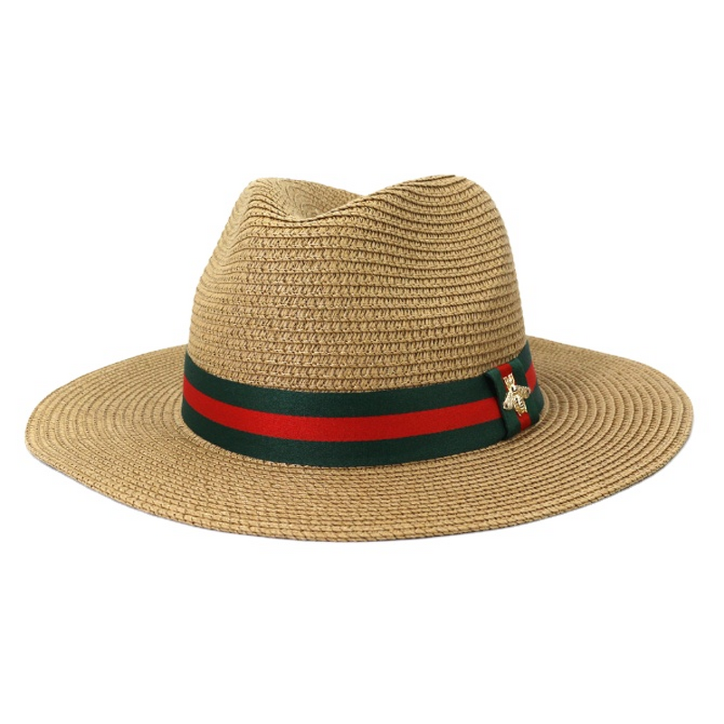 Women's Wide Brim Panama Hat Factory - OEM Luxury Breathable Wheat Straw Customizable Lace