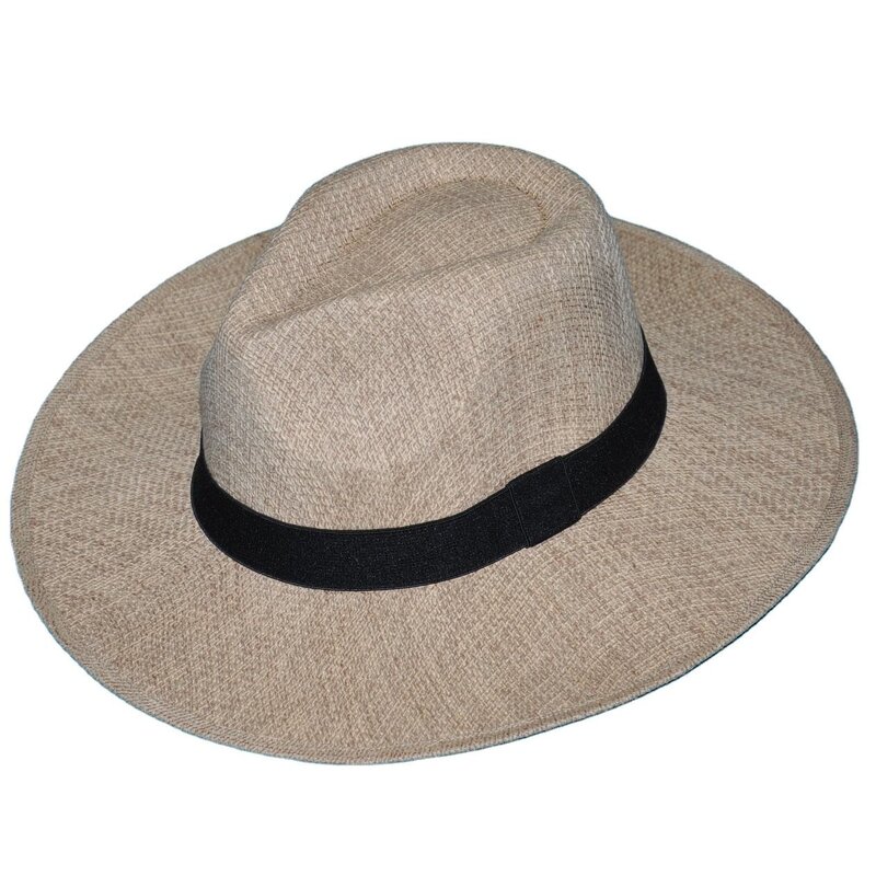 Recycled Paper Straw Hat Factory - OEM Wholesale Custom Women's Wide Brim Summer Floppy