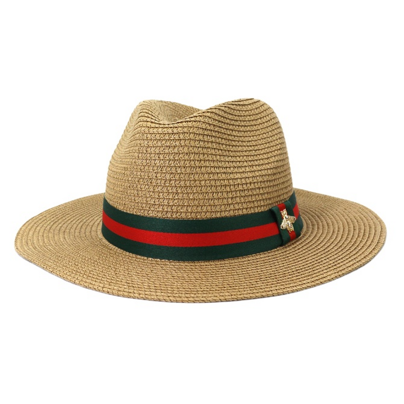 Women's Wide Brim Panama Hat Factory - OEM Luxury Breathable Wheat Straw Customizable Lace