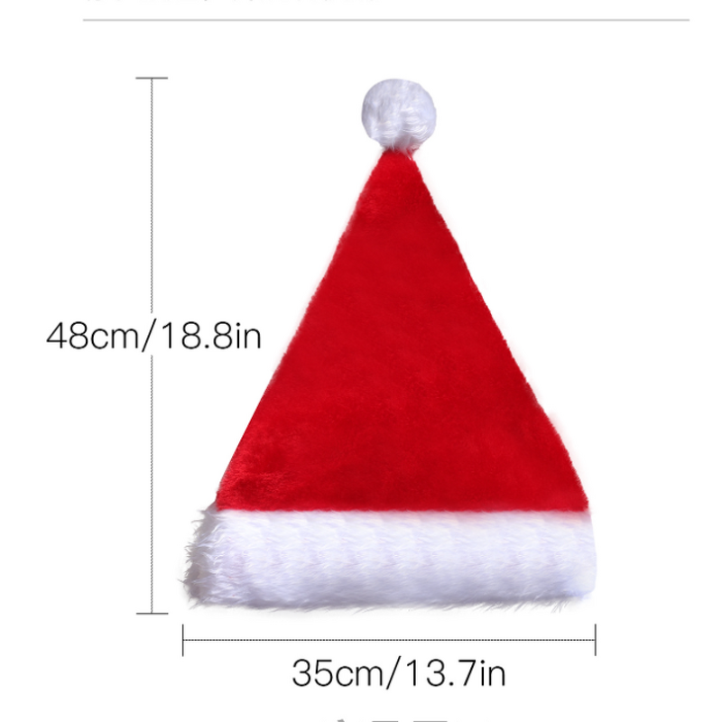 LED Santa Hat Factory - OEM Custom Logo 3D Embroidered Glowing Christmas Beanies for New Year Party