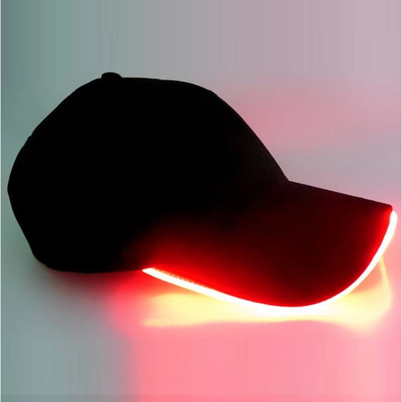 LED Light Baseball Caps Factory - OEM High Quality Custom Embroidery Logo Ultra-Bright Flashing