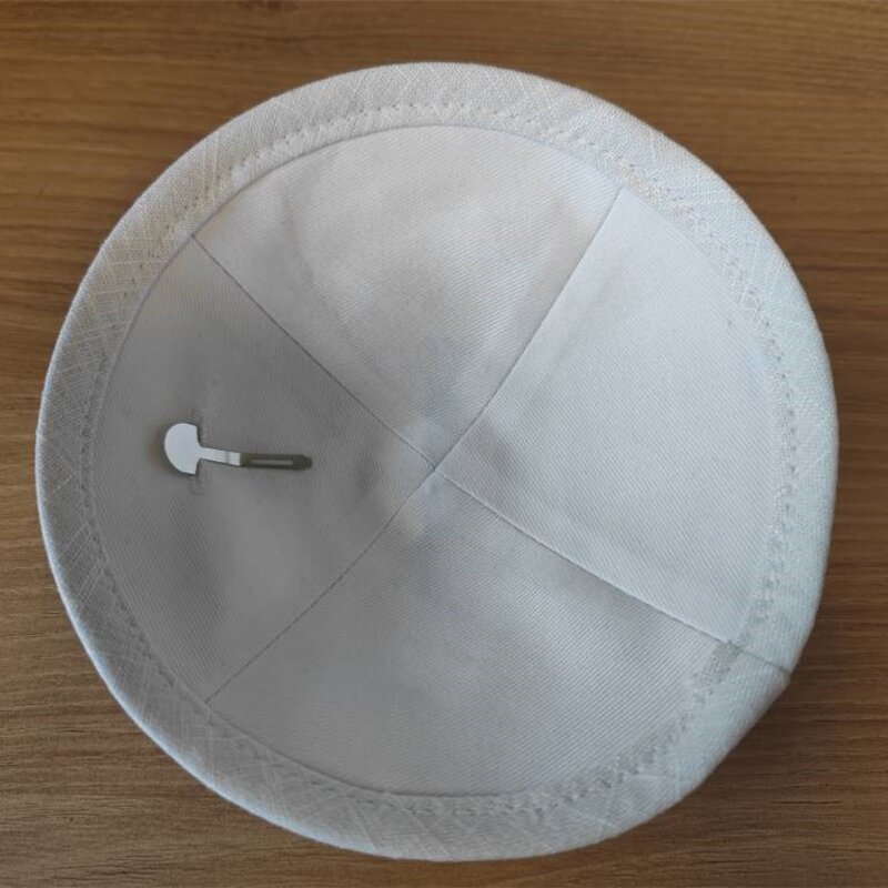 Kippah Jewish Kippot Factory - OEM Belief Wholesale Custom Logo Yarmulke Jewish Cotton Linen