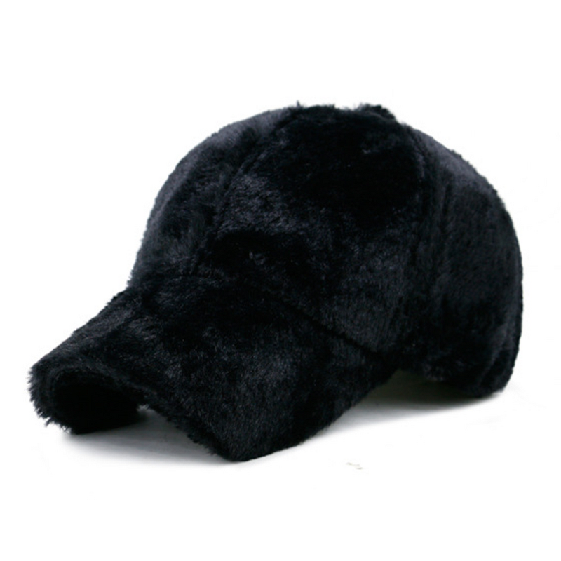 Winter Baseball Hat Factory - OEM New Classic Plush Breathable Cashmere Fabric