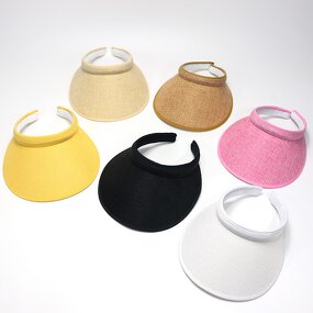 Sun Visor Hat Factory - OEM Popular Portable Polyester Breathable Protection for Sports Cycling