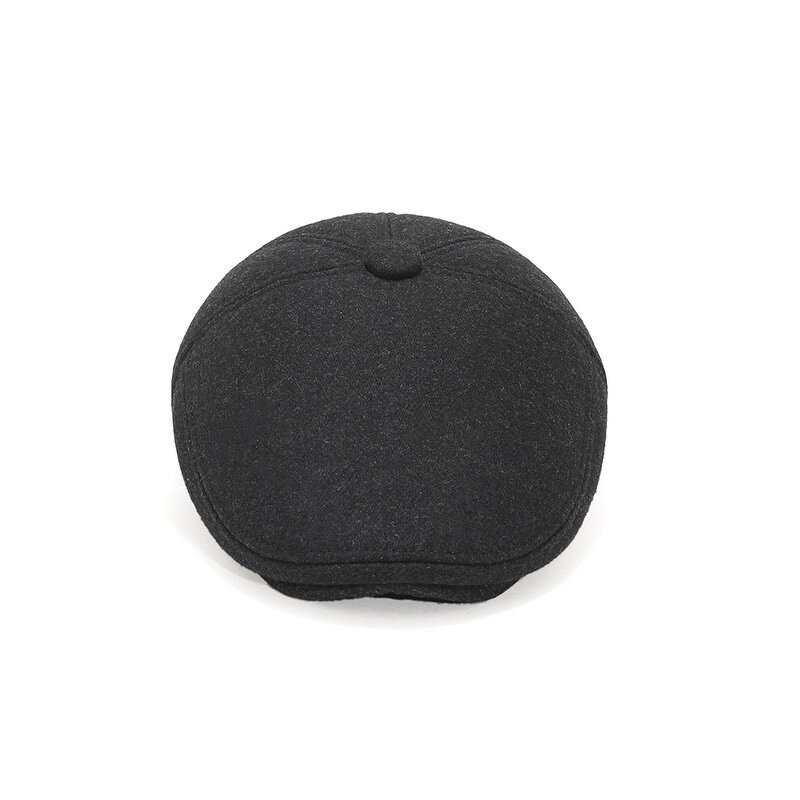 Woolen Tweed Beret Factory - OEM Customizable British Retro Solid Light Japanese System Cap