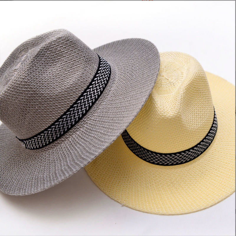 Panama Cap Factory - OEM Customized New Solid Color Sunshade Breathable Women's Wide Brim
