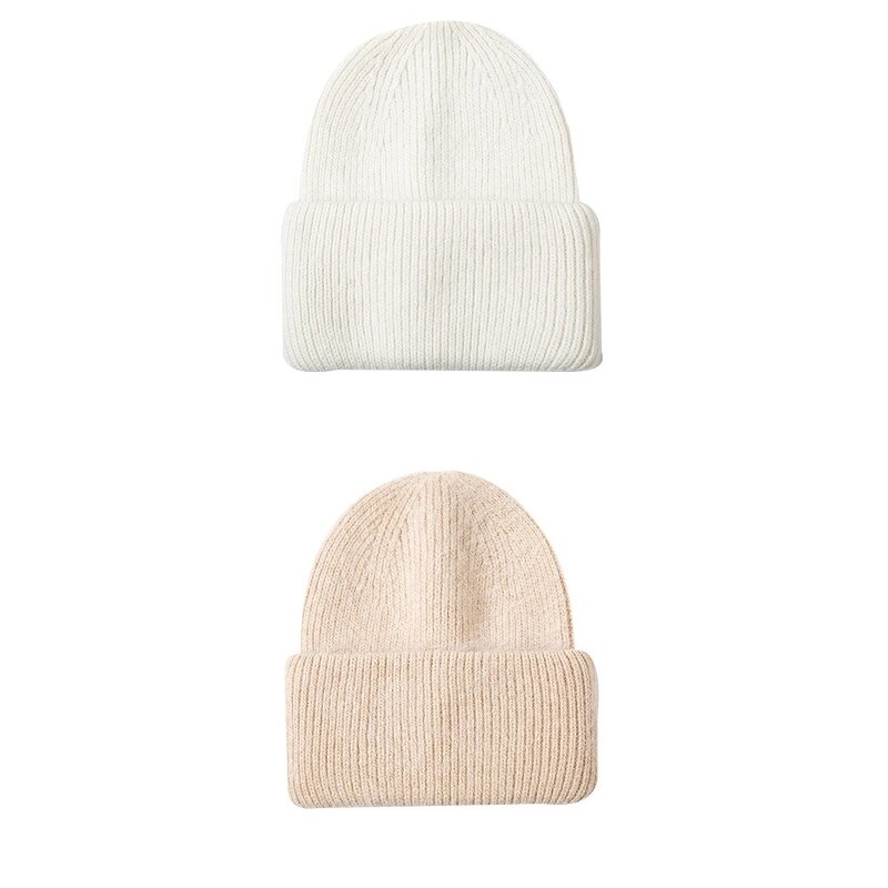 Winter Knitted Hat Factory - OEM Unisex Customized Vintage Embroidered Letter Solid Color Thermal