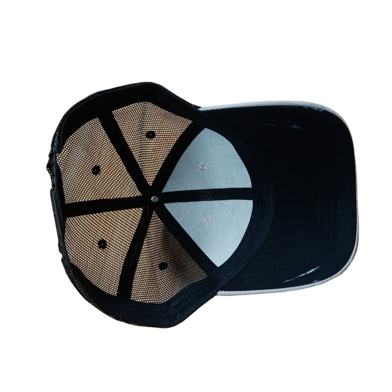 Embroidered Baseball Hat Factory - OEM Superior Quality 100% Polyester 5-Panel Fitted