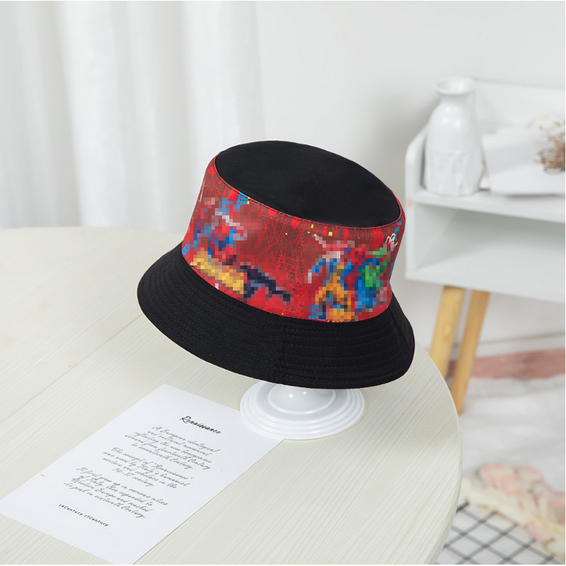 Children's Bucket Hat Factory - OEM Cute Cartoon Adjustable Unisex 100% Cotton Summer