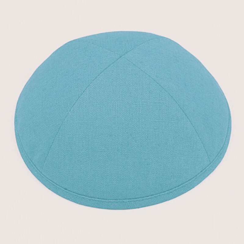 Knitted Kippah Cap Factory - OEM Jewish Muslim Embroidery Logo Velvet Suede Yarmulke