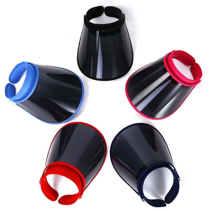 Headband Hat Face Shield Factory - OEM Premium Adjustable Collar Protector Sun Visor Cap with UV