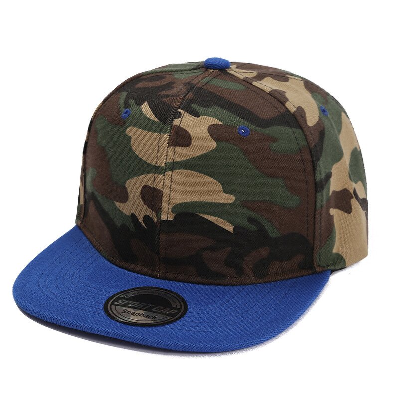 Snapback Caps Factory - OEM Wholesale Customized 6 Panel Vintage Camo Patch Embroidery