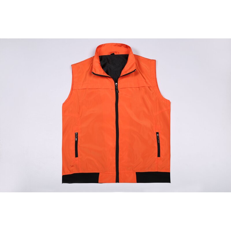 Outdoor Zipper Men Waistcoat Factory - OEM Custom Service Newest Design Multifunctional Sports Breathable