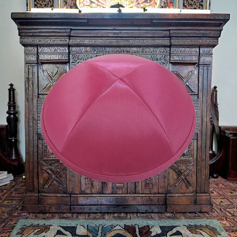 Eco-Friendly Kippot Factory - OEM Hot Sale Custom Sublimation Transfer Print Judaica Cotton Linen Yarmulke