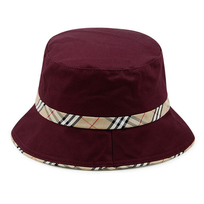 Bucket Hat Factory - OEM 2024 Customized Logo Pattern Printed High Quality Plaid Distressed