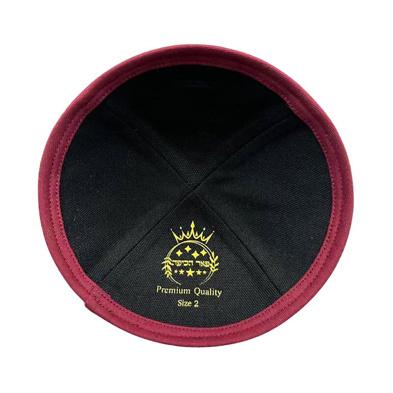 Yarmulke Jewish Kippah Factory - OEM Wholesale Silk Linen Velvet Embroidery Wedding Linen Kippah