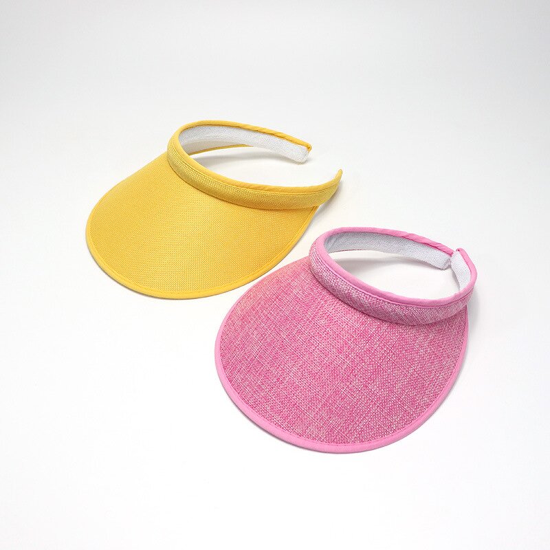 Sun Visor Hat Factory - OEM Popular Portable Polyester Breathable Protection for Sports Cycling