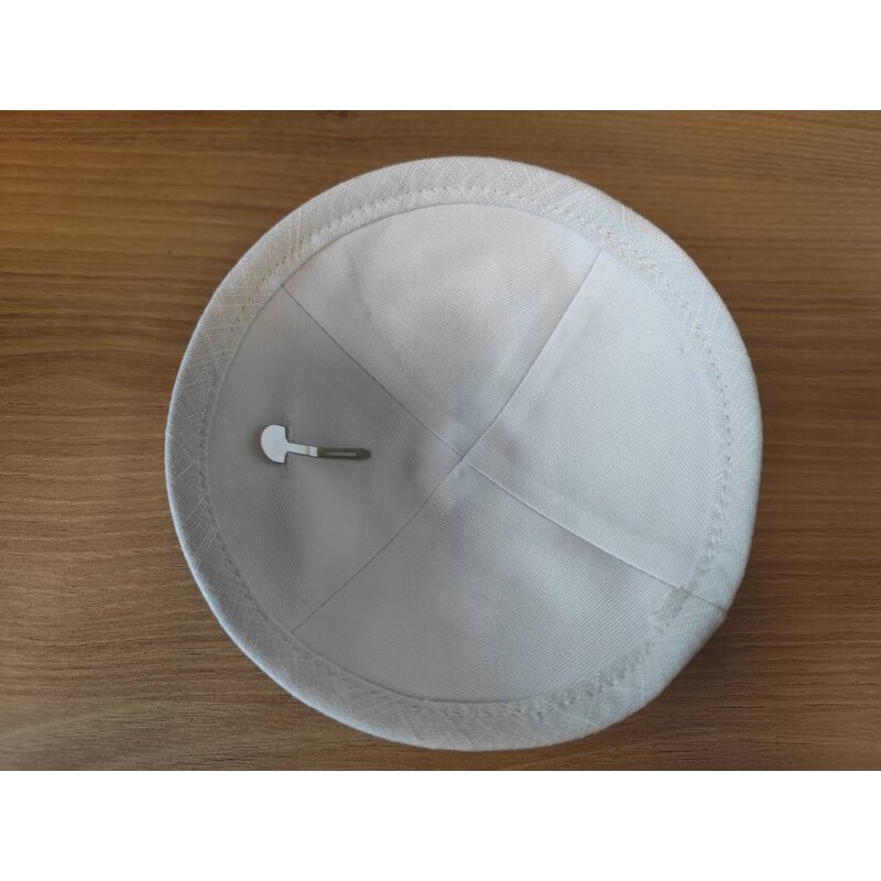 Yarmulke Jewish Kippah Factory - OEM Wholesale Silk Linen Velvet Embroidery Wedding Linen Kippah